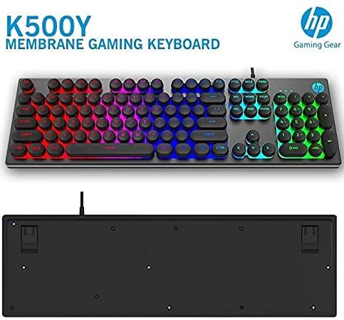 TECLADO HP K500Y TECLA REDONDA