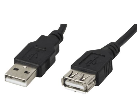 CABLE EXTENCION USB HEMBRA A MACHO 1.8